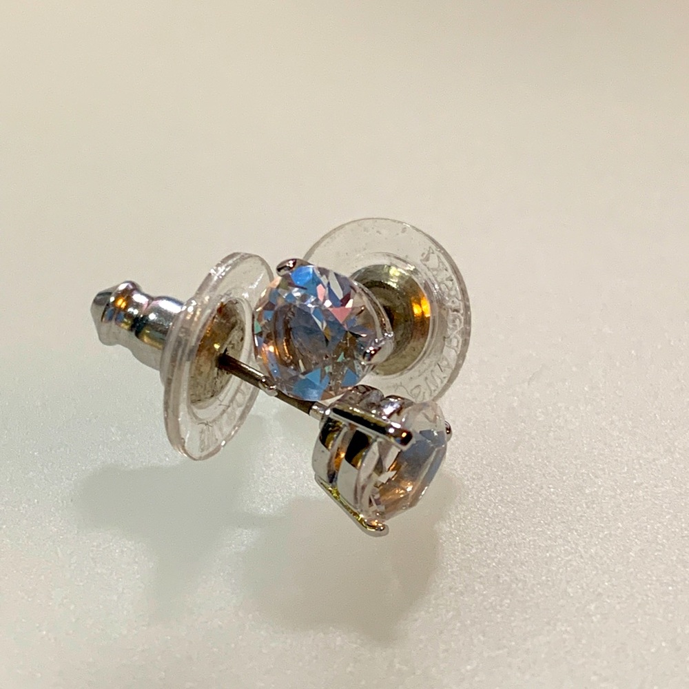 Swarovski CZ stud earrings